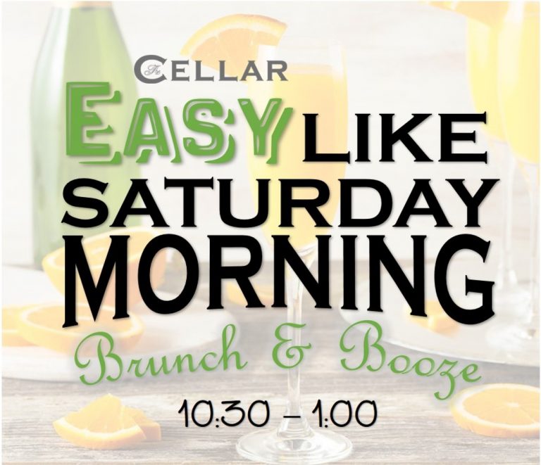 Saturday Brunch Booze The Cellar